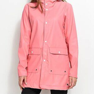 Herschel Rain Coat in Bubblegum Pink - Size Small